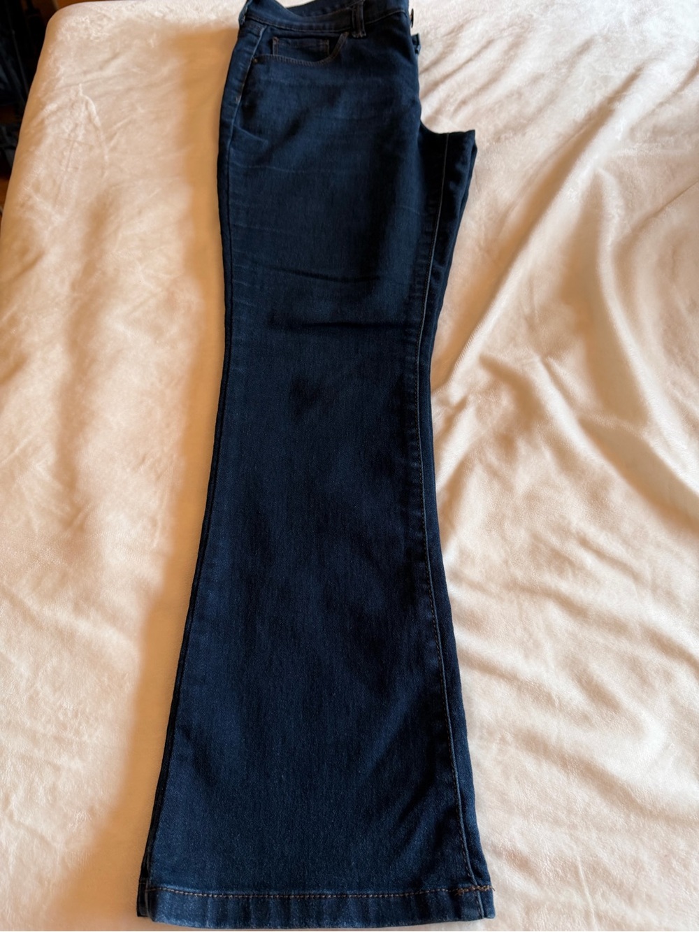 Style & Co. Dark Navy Flare Jeans